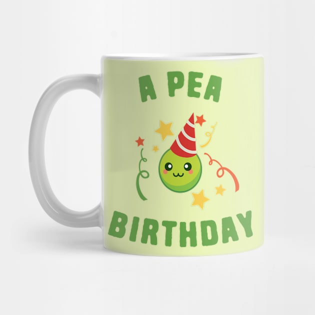 A Pea Birthday by Shirts That Bangs